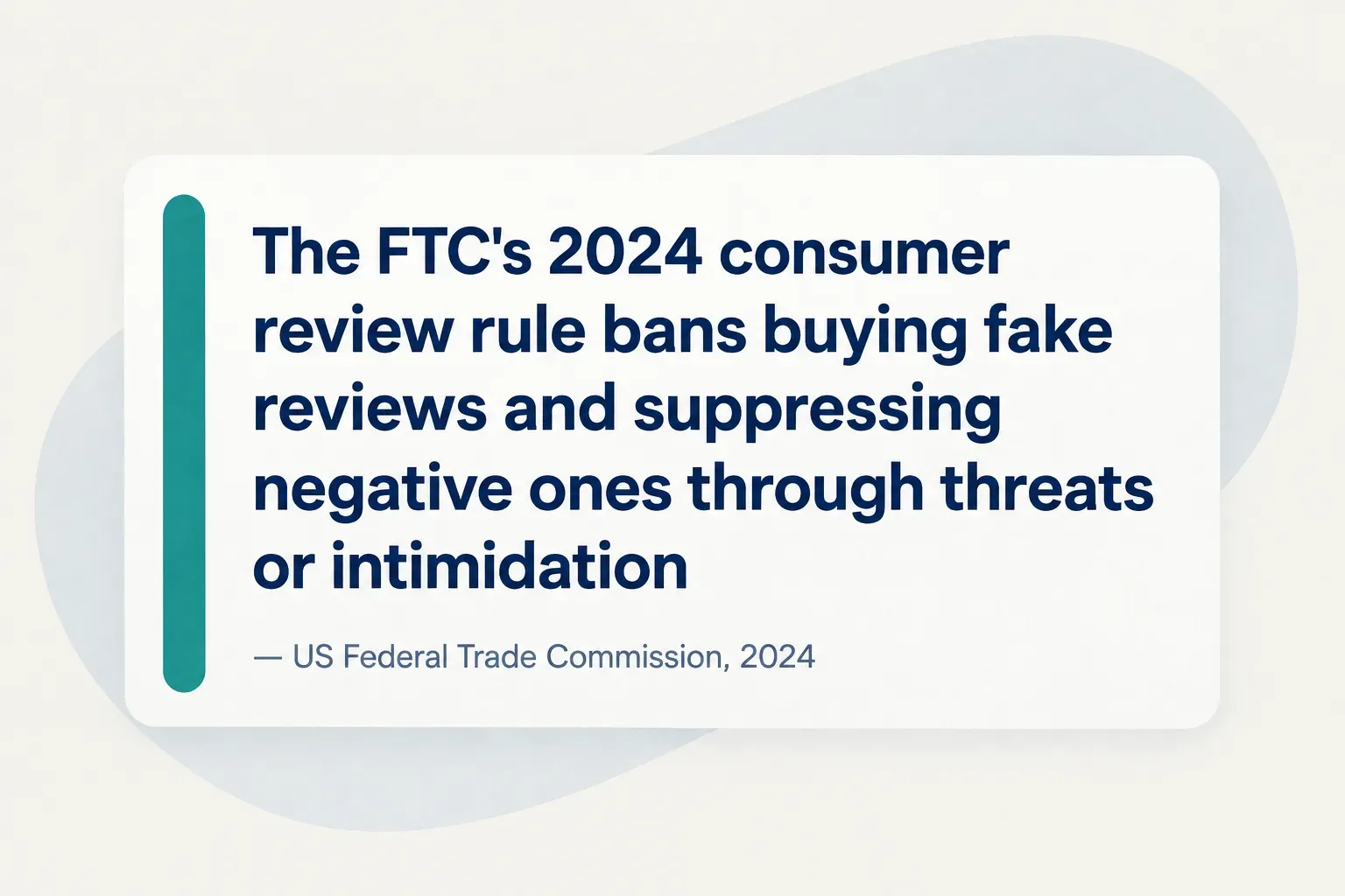 Key insight: The FTC