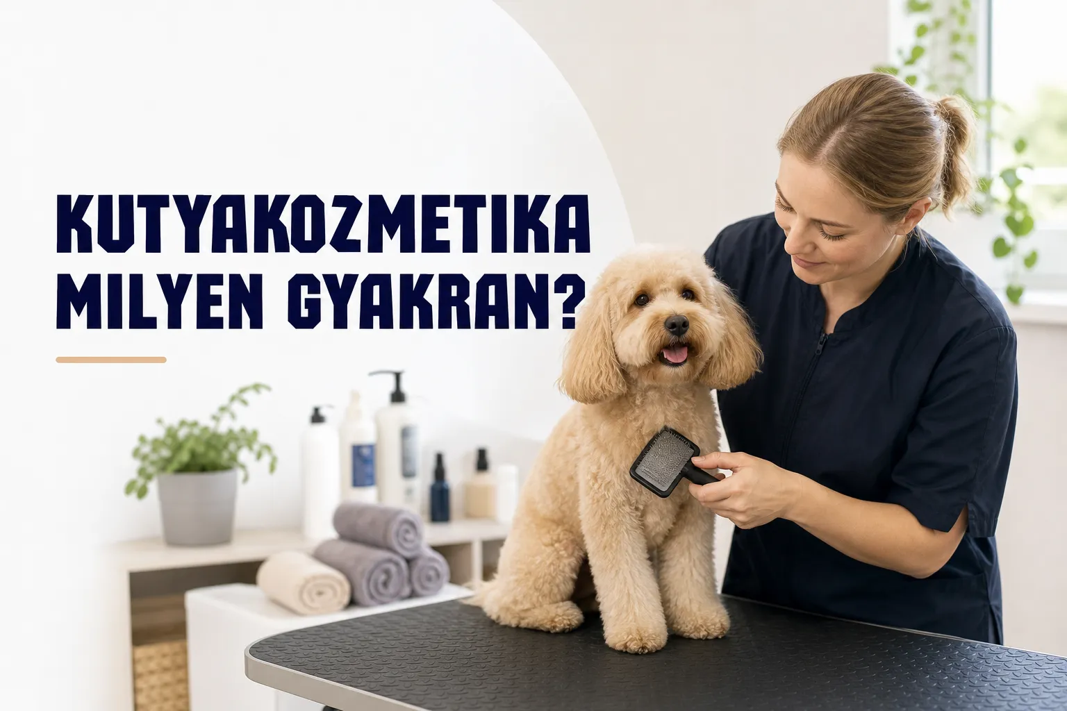 Kutyakozmetika milyen gyakran szükséges kutyafésülés és fürdetés a kutyus szőrének ápolásához