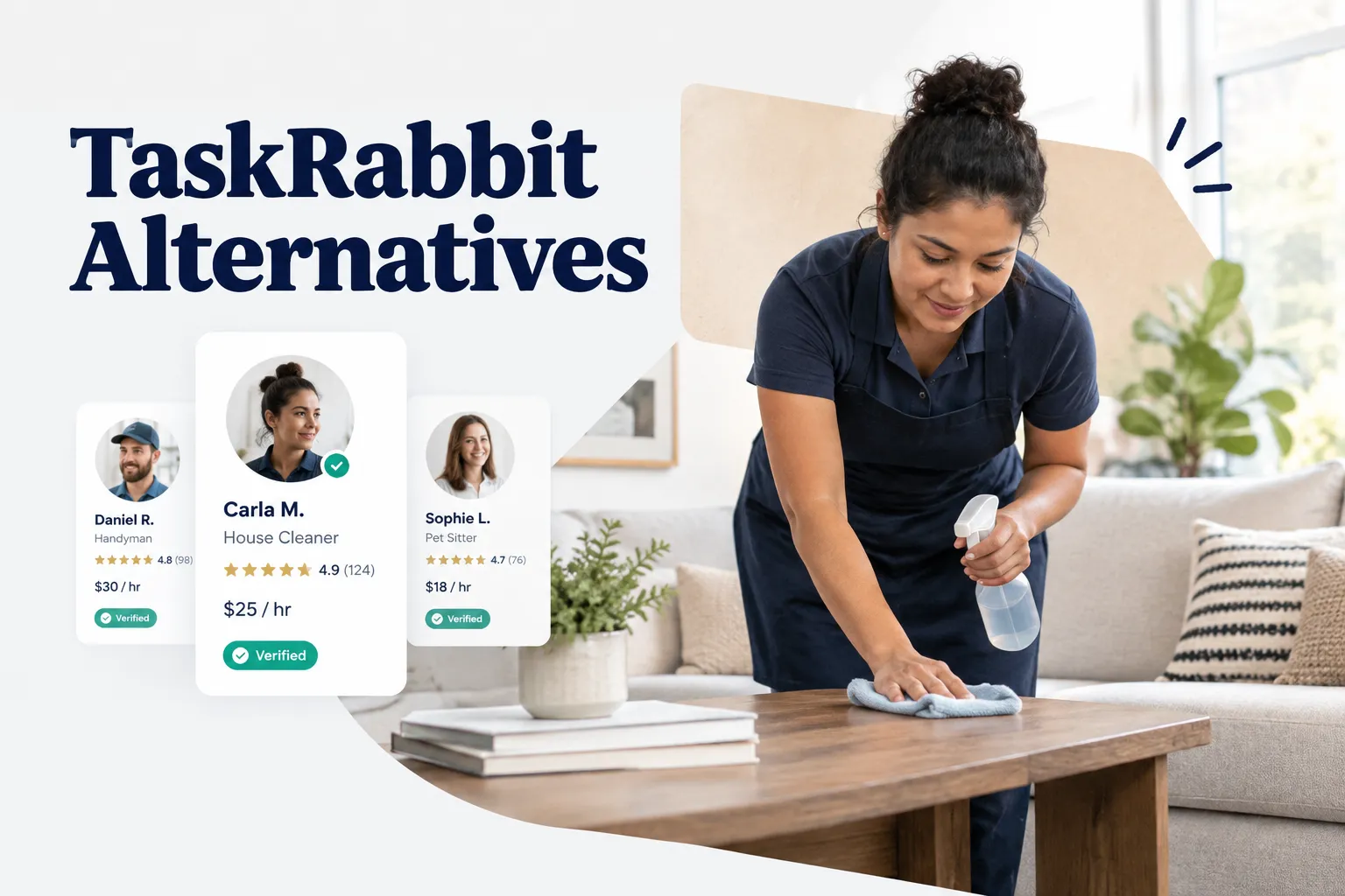 Top TaskRabbit alternatives compared for hiring local help with home tasks and handyman services